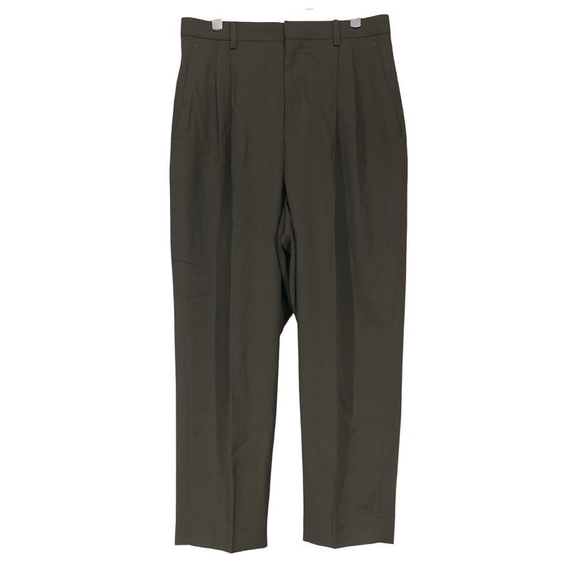 B (目立った傷や汚れなし)】DIGAWEL ディガウェル 2TUCK WOOL TROUSERS