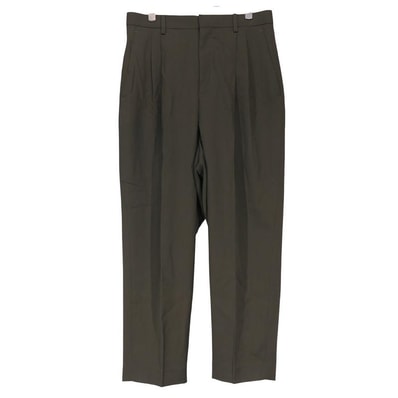 DIGAWEL ディガウェル 2TUCK WOOL TROUSERS ツータック ウール トラウザーズ パンツ ブラウン ボトムス スラックス サイズ1