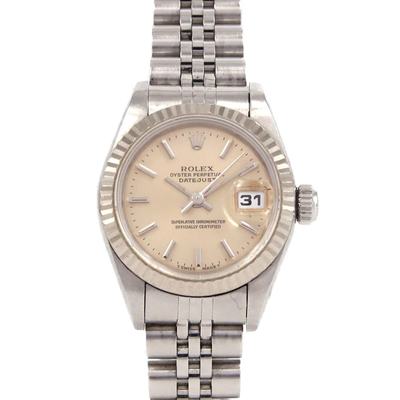 【ノーメンテナンス還元価格】ロレックス デイトジャスト 69174 SSxWG 自動巻 S番