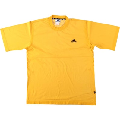 古着 90年代 アディダス adidas ワンポイントロゴTシャツ メンズM相当 ヴィンテージ/eaa637572