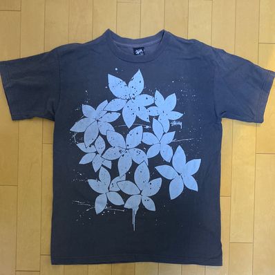 stussy tシャツ 花柄