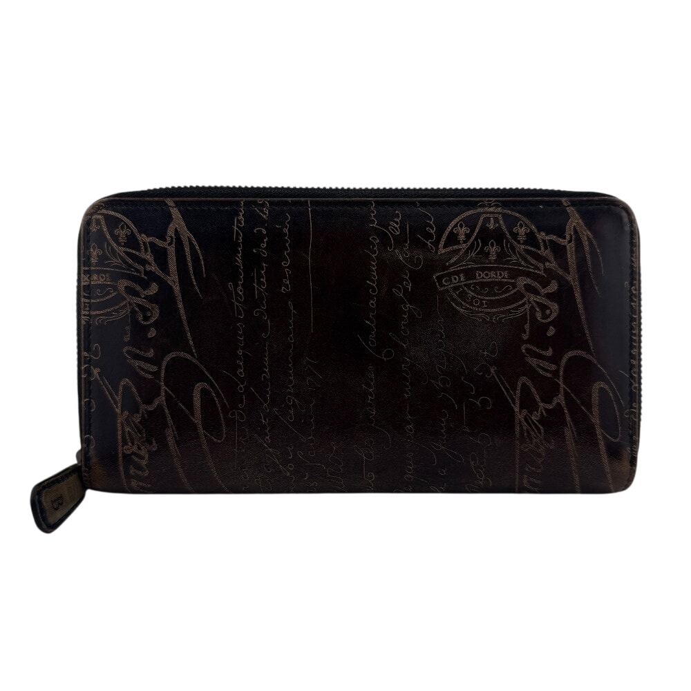 ベルルッティ Berluti 長財布 カリグラフィ オーガナイザー ブラウン