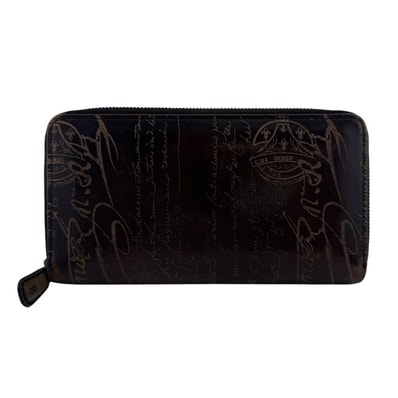 ベルルッティ Berluti 長財布 カリグラフィ オーガナイザー ブラウン