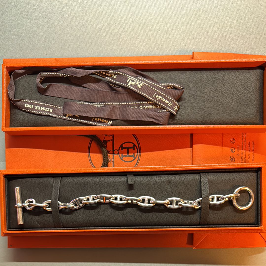 Hermes Chaine D'ancre GM Bracelet "Silver"
