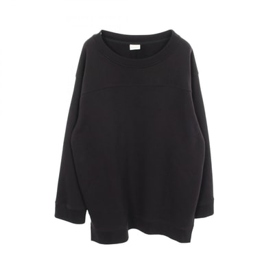 ドリスヴァンノッテン DRIES VAN NOTEN アシンメトリー スウェット 衣料品 トップス コットン メンズ ブラック系 【中古】
