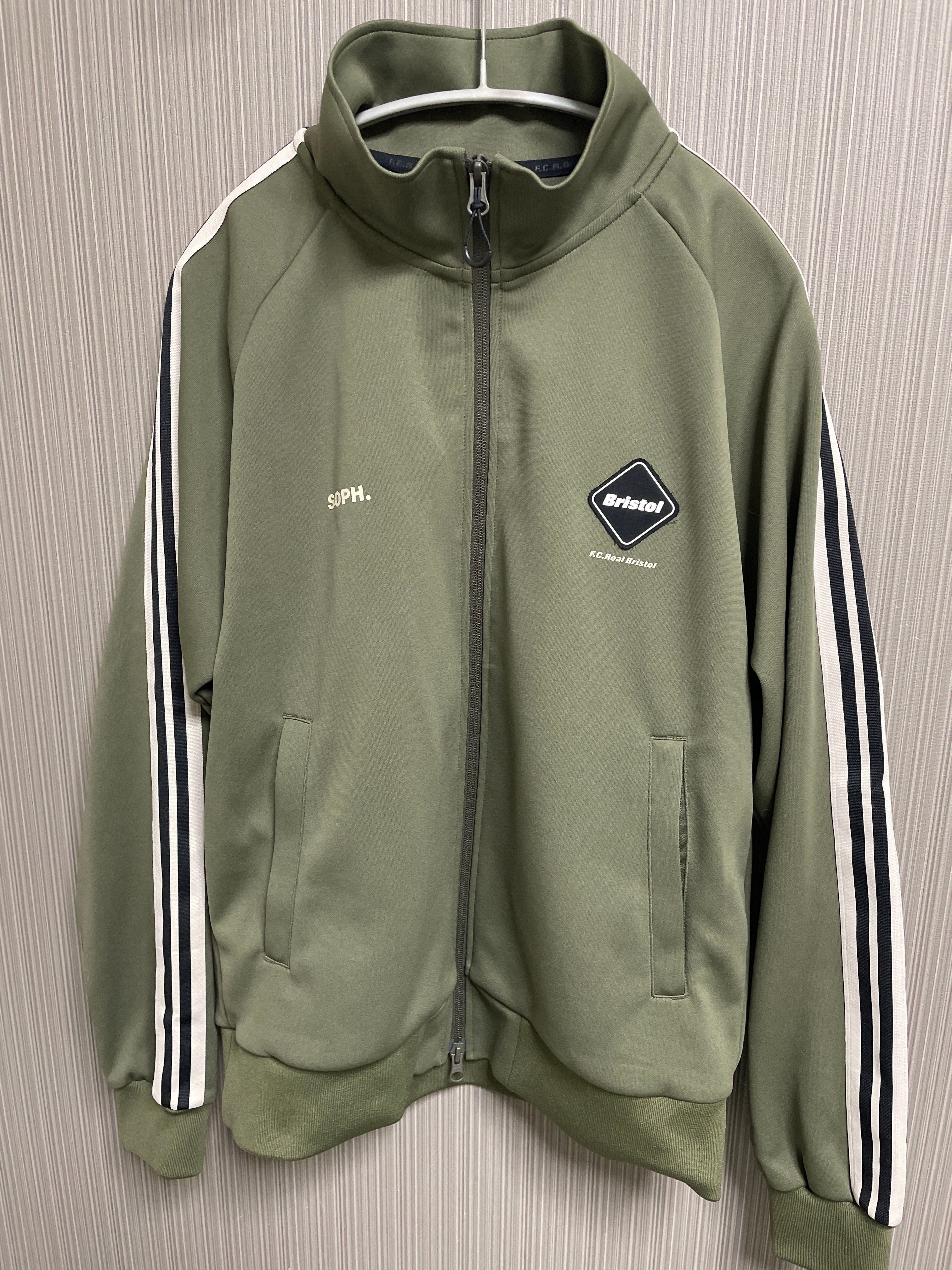 F.C.REAL BRISTOL Training Track Jacket "Khaki"