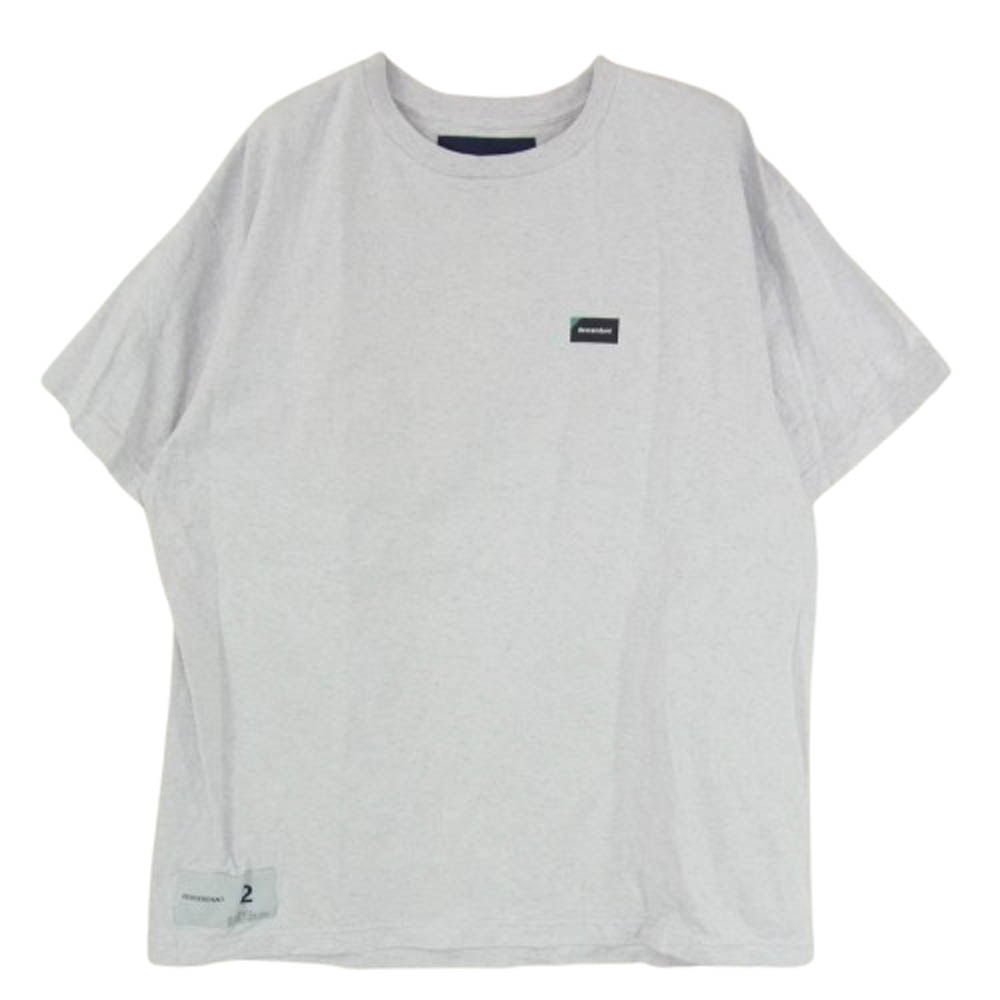 DESCENDANT ディセンダント Tシャツ 251ATDS-STM09S OCEAN'S WISDOM SS オーシャンズ ウィズダム 半袖 Tシャツ カットソー グレー系 2【中古】