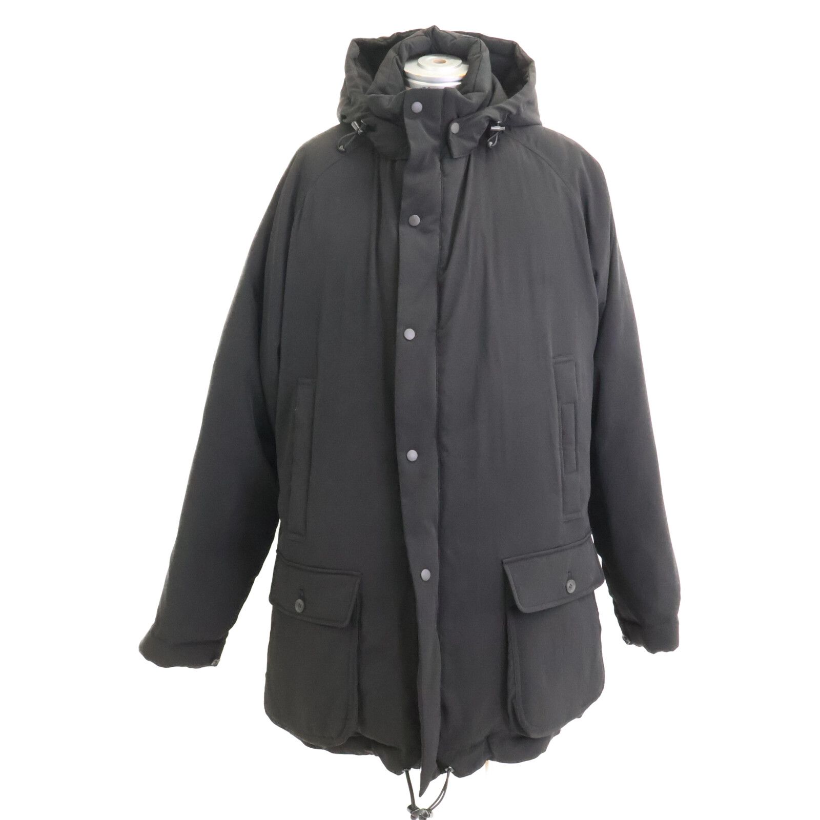 ヨウジヤマモトプールオム 【美品】HX-Y01-505 T/PE TUXEDO HOODED DOWN JACKET フード付ダウン 3