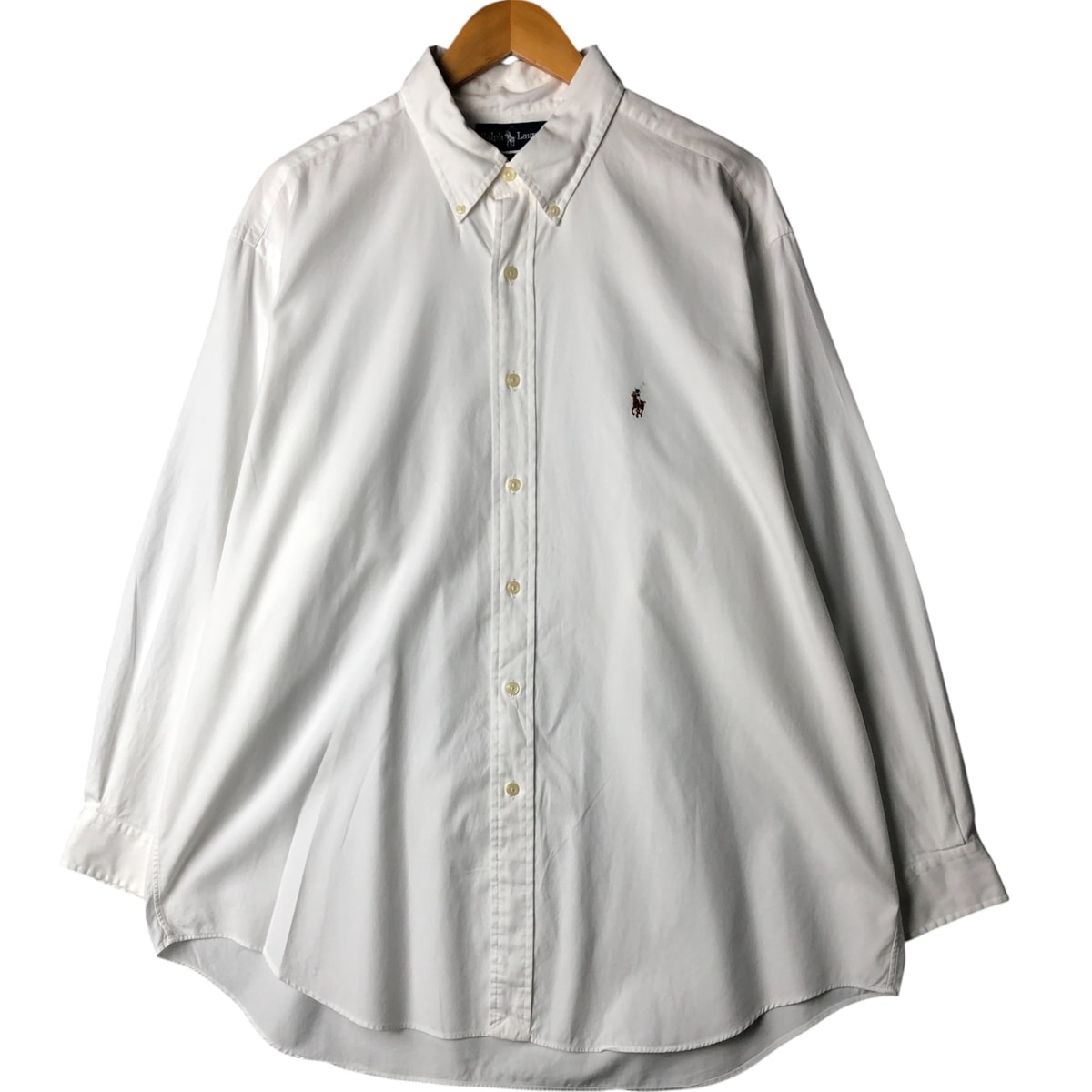 古着 ラルフローレン Ralph Lauren YARMOUTH 長袖 ボタンダウンシャツ メンズXL相当/eaa578657