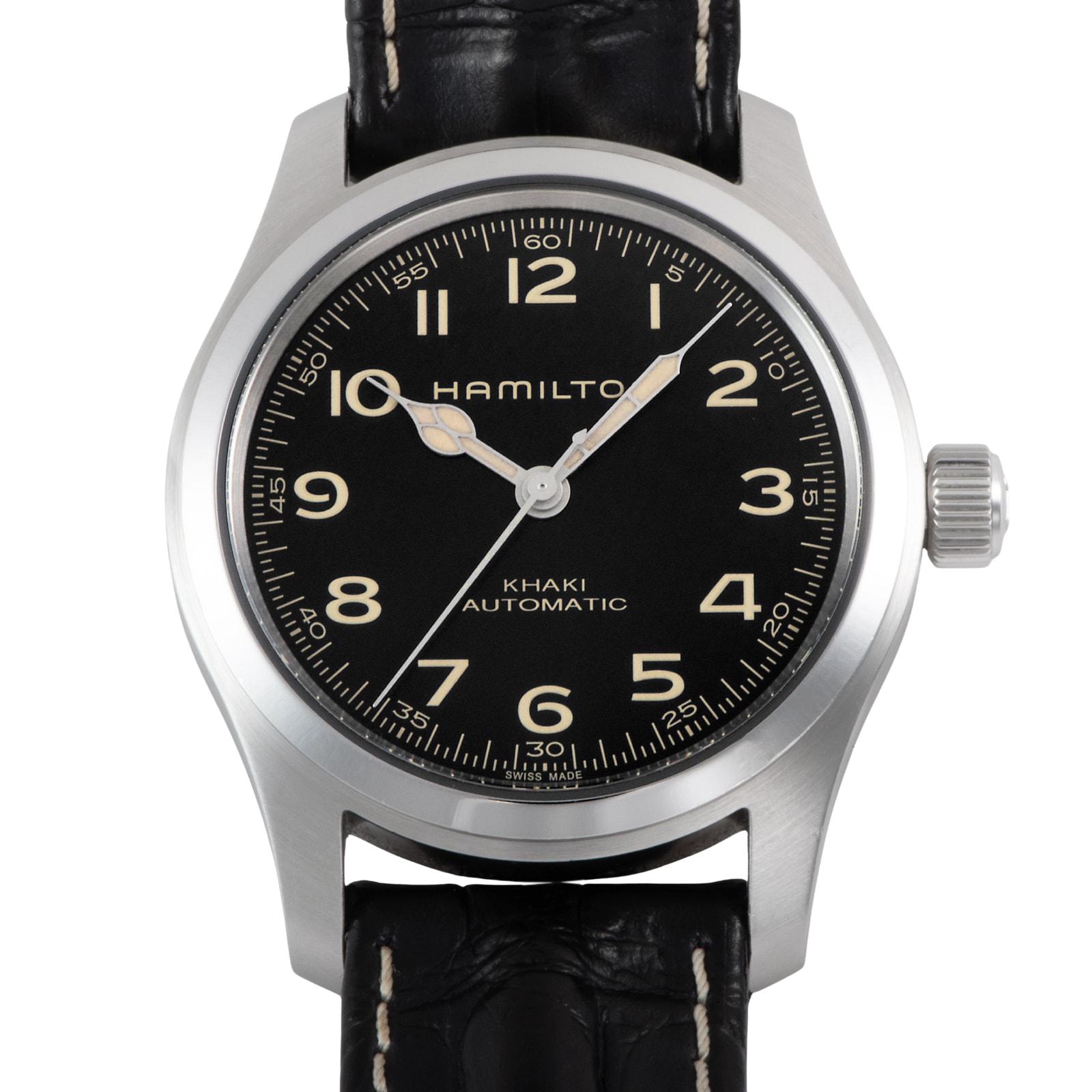 HAMILTON ハミルトン カーキ フィールド メカニカル H70605731 ステンレススチール【中古】