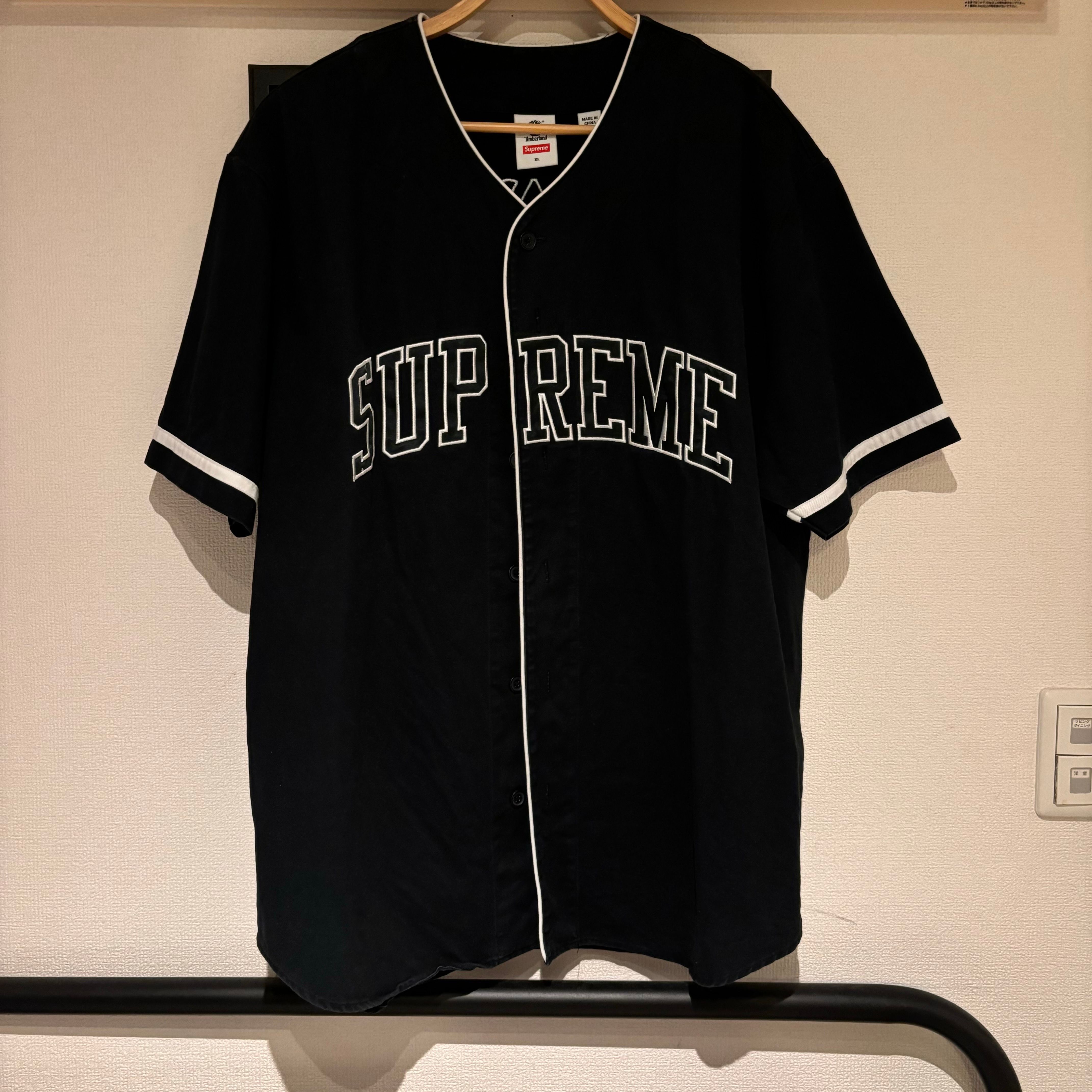 Supreme / Timberland Baseball Jersey "Black"