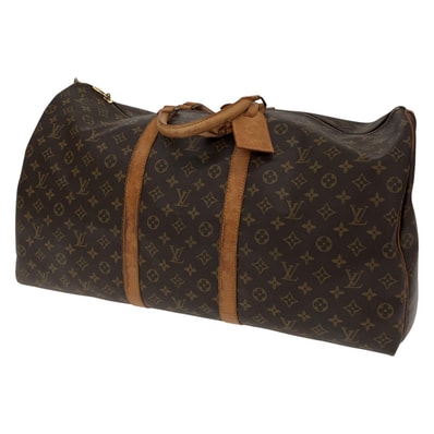 △△LOUIS VUITTON ルイヴィトン キーポル60 ボストンバッグ モノグラム M41422