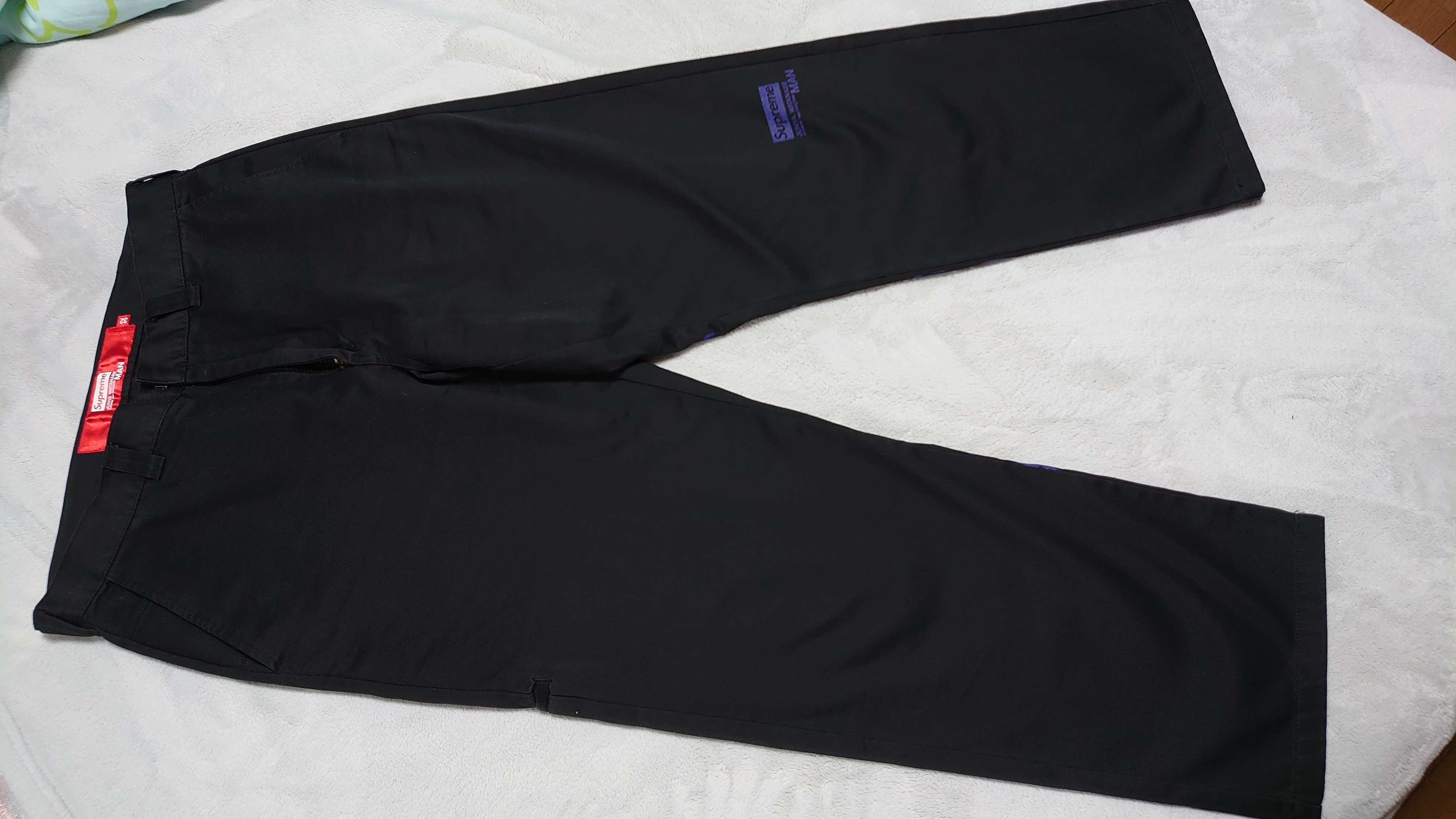Supreme / JUNYA WATANABE COMME des GARCONS MAN Printed Work Pant "Black"
