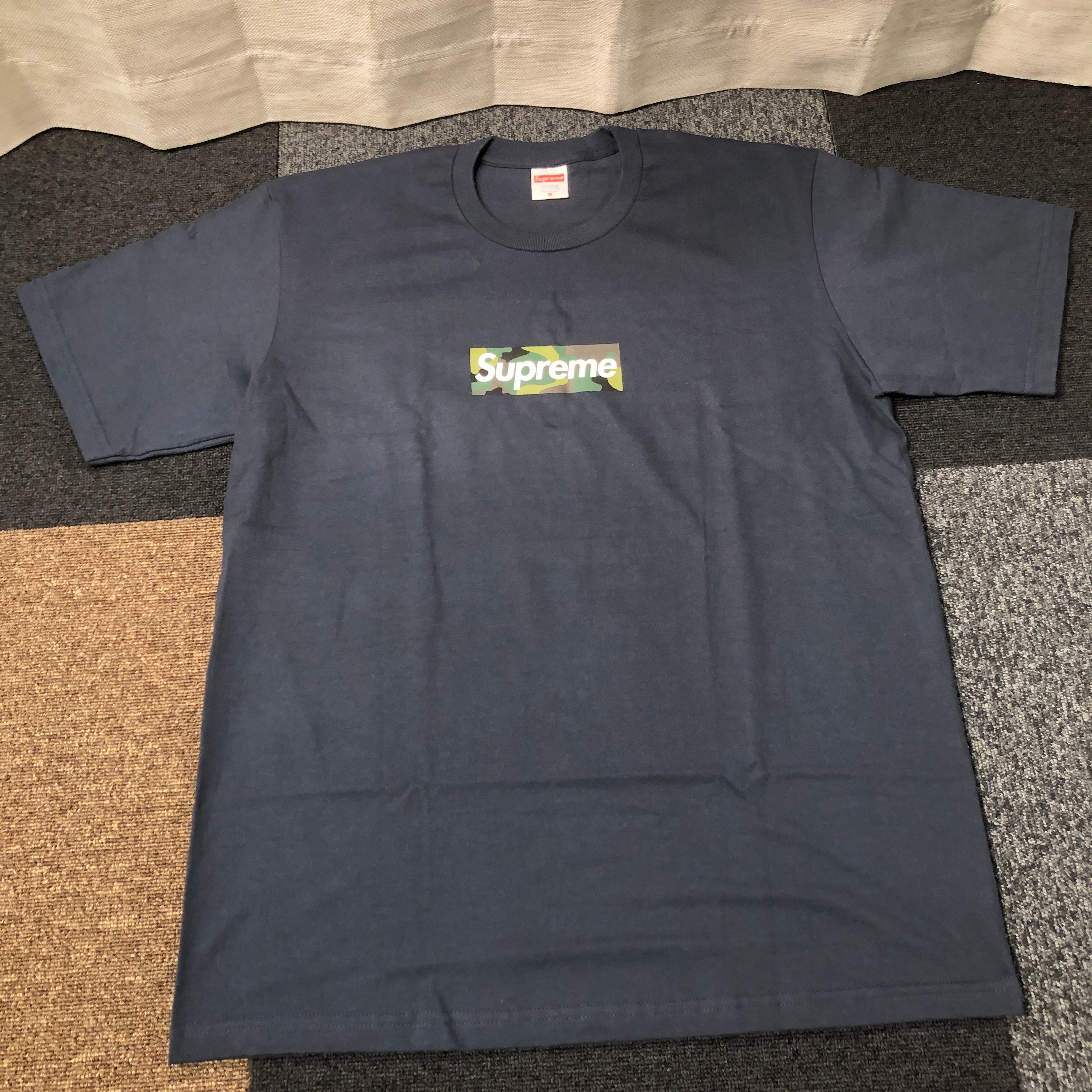 Supreme Box Logo Tee "Navy" (23FW)