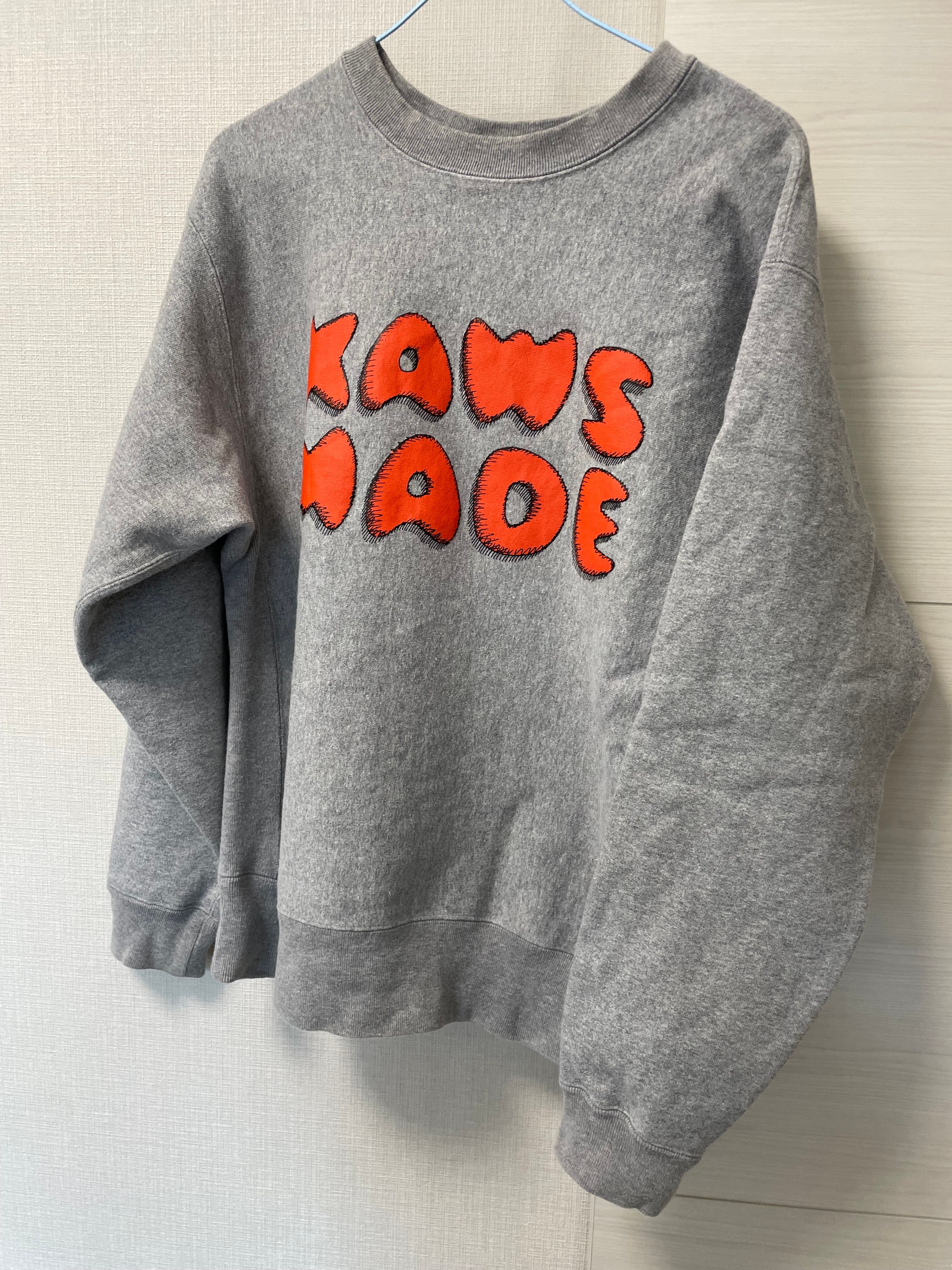 HUMAN MADE x KAWS SWEATSHIRT #3 "Grey"