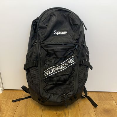 Supreme Backpack 2023FW "Black"