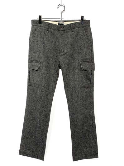 Stussy Herringbone Cargo Slacks "Grey"
