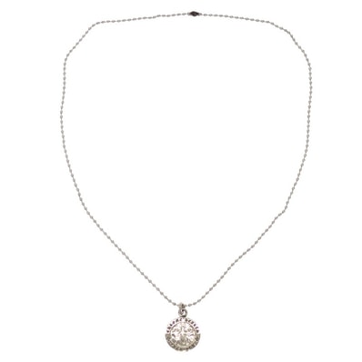 Chrome Hearts Angel Medal Charm "Silver"