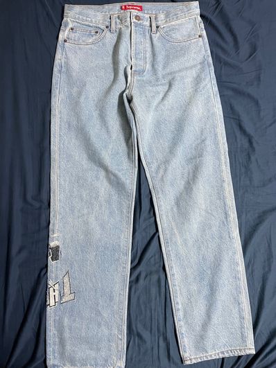 Supreme / Thrasher® Regular Jean "Washed Blue"