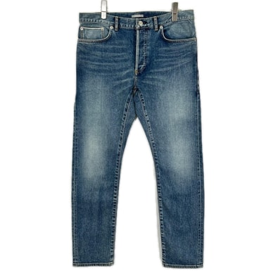 ディオール 213DS15AY988 アトリエ SLIM17 REGULAR レザーパッチ デニムパンツ 31