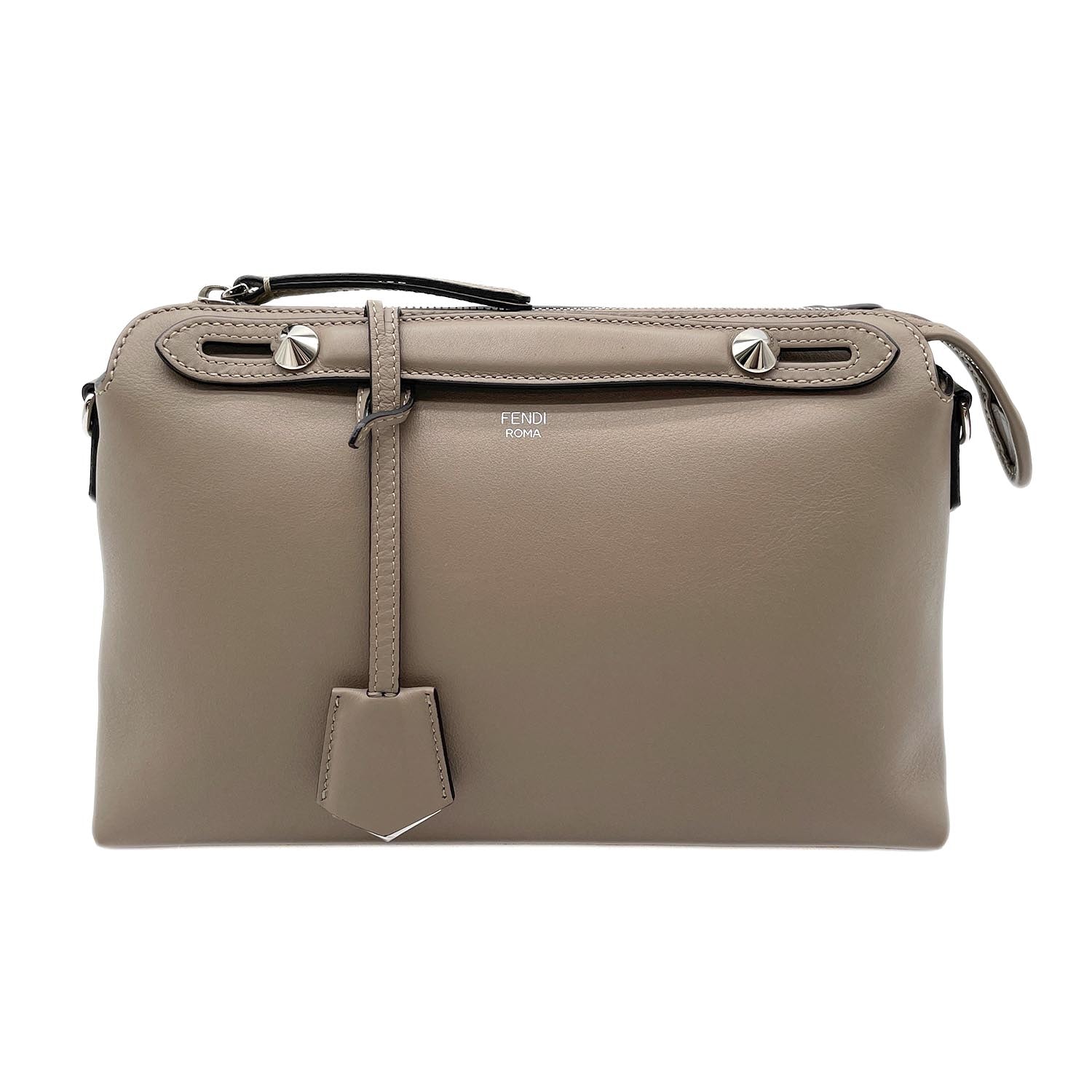 FENDI フェンディ バイザウェイ 2WAY ハンドバッグ
ミニボストン レザー ベージュ レディース
【中古】