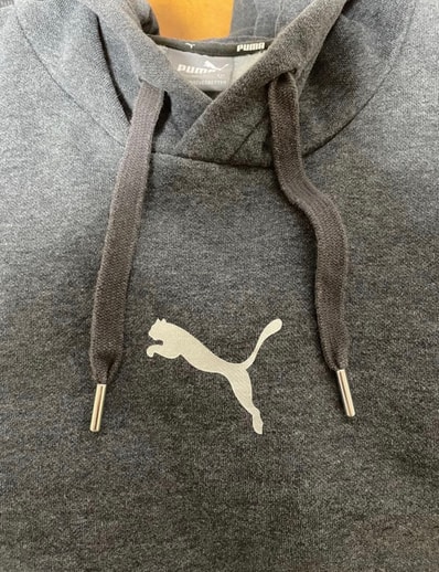 PUMA パーカー グレー US Mサイズ