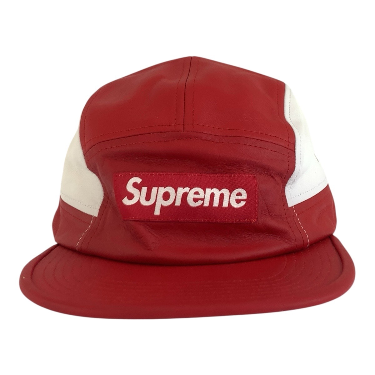 A (未使用に近い)】超美品 Supreme シュプリーム 2-Tone Leather Camp