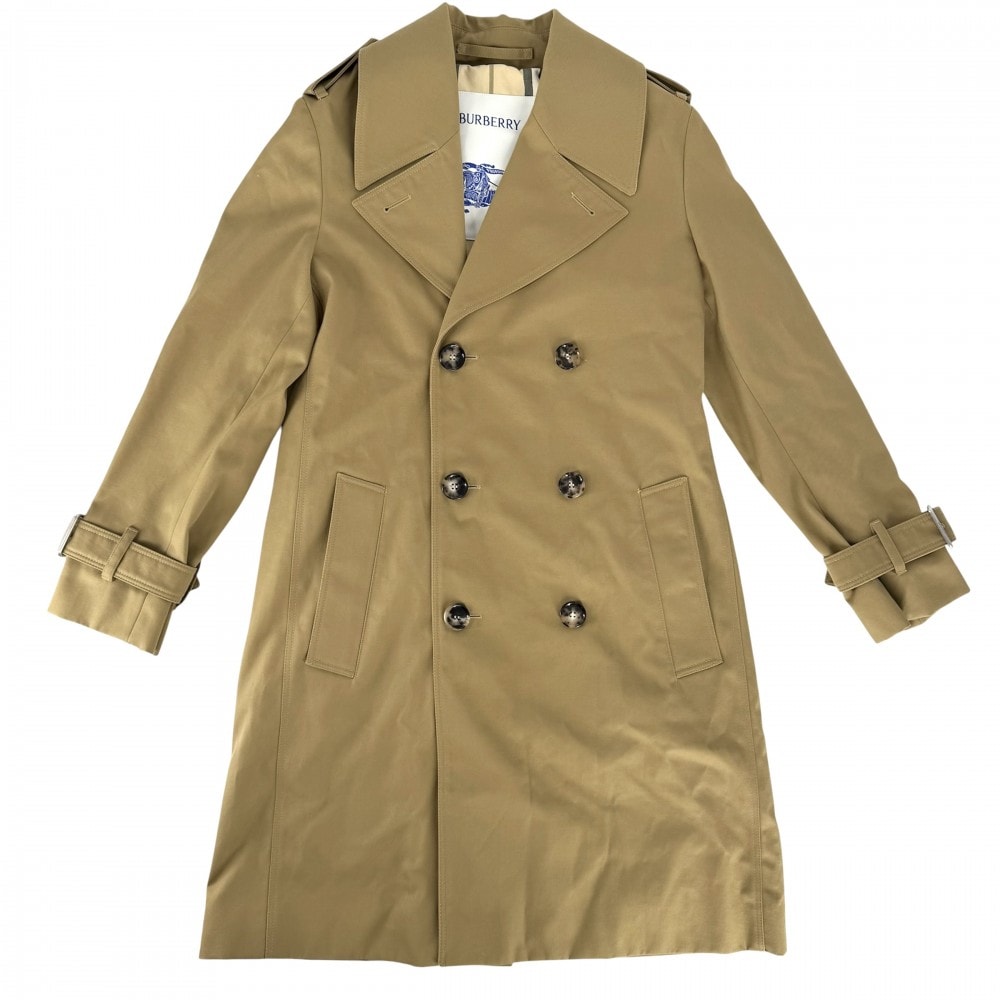 BURBERRY バーバリー トレンチコート ロングコート アウター アパレル 服 8097739 ベージュ ポリエステル  コットン   レディース 春 秋【中古品】