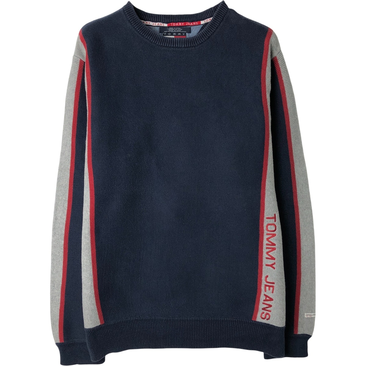 古着 トミーヒルフィガー TOMMY HILFIGER JEANS コットンニットセーター/eaa399859