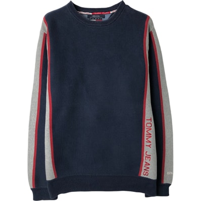古着 トミーヒルフィガー TOMMY HILFIGER JEANS コットンニットセーター/eaa399859