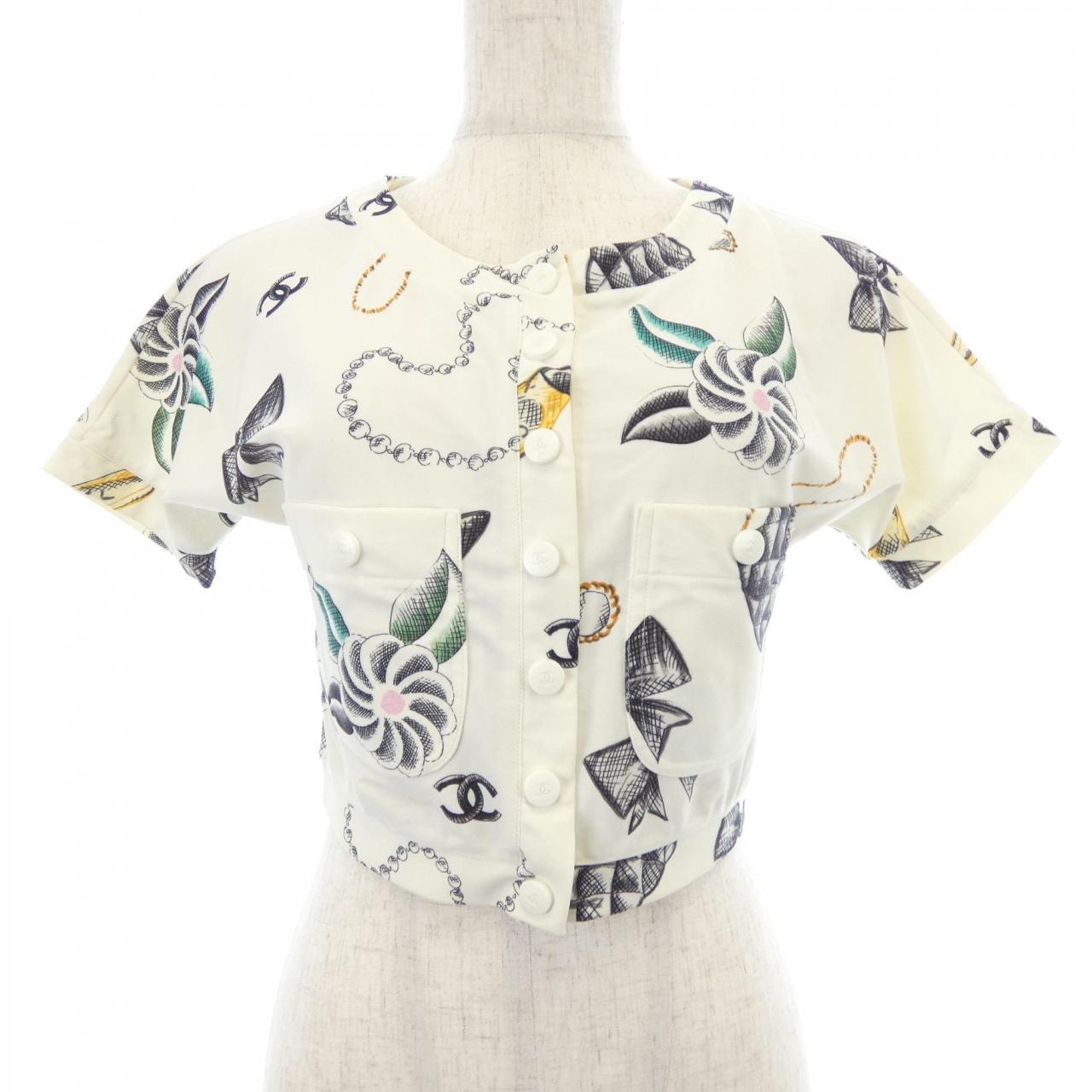 【ヴィンテージ】シャネル CHANEL P06930V04742 96P S/Sシャツ