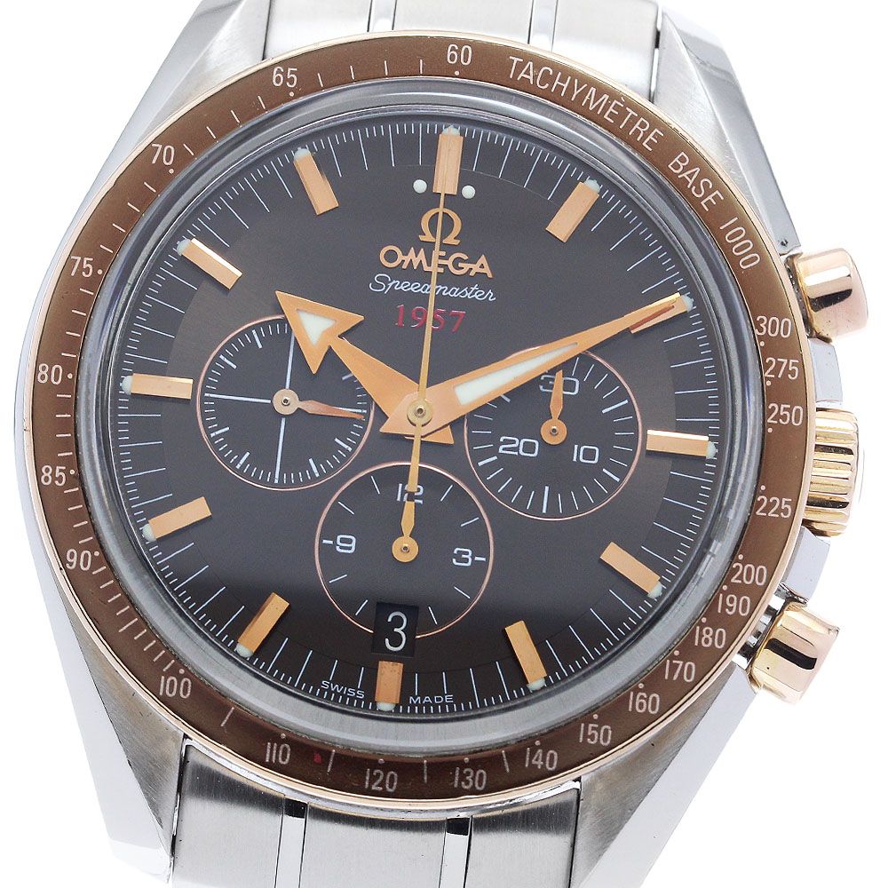 オメガ スピードマスター ブロードアロー 1957 メンズ 【中古】