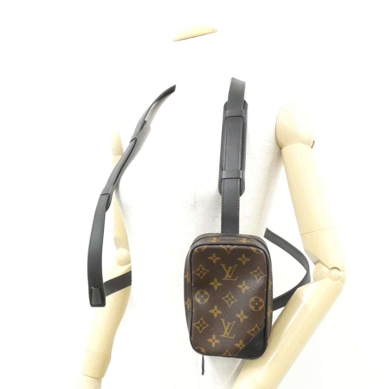 LOUIS VUITTON◆ユティリティハーネスバッグ_モノグラム・ソーラーレイ B (目立った傷や汚れなし)】ルイヴィトン モノグラム ソーラーレイ