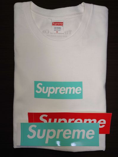 Supreme / Tiffany & Co. Box Logo Tee "White"