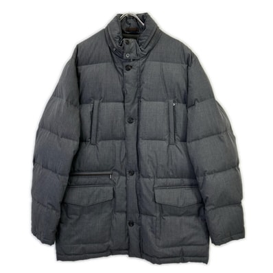 ブルックスブラザーズ グレー Loro piana生地 ウールダウンジャケット XL
