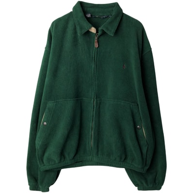 古着 ラルフローレン Ralph Lauren POLO by Ralph Lauren スイングトップタイプ フリースジャケット USA製 メンズXL相当/eaa603747
