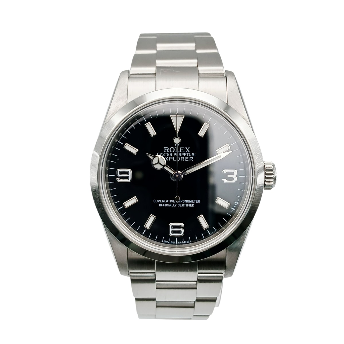 ROLEX ロレックス エクスプローラーI 腕時計 114270 ステンレススチール ブラック  メンズ【中古】