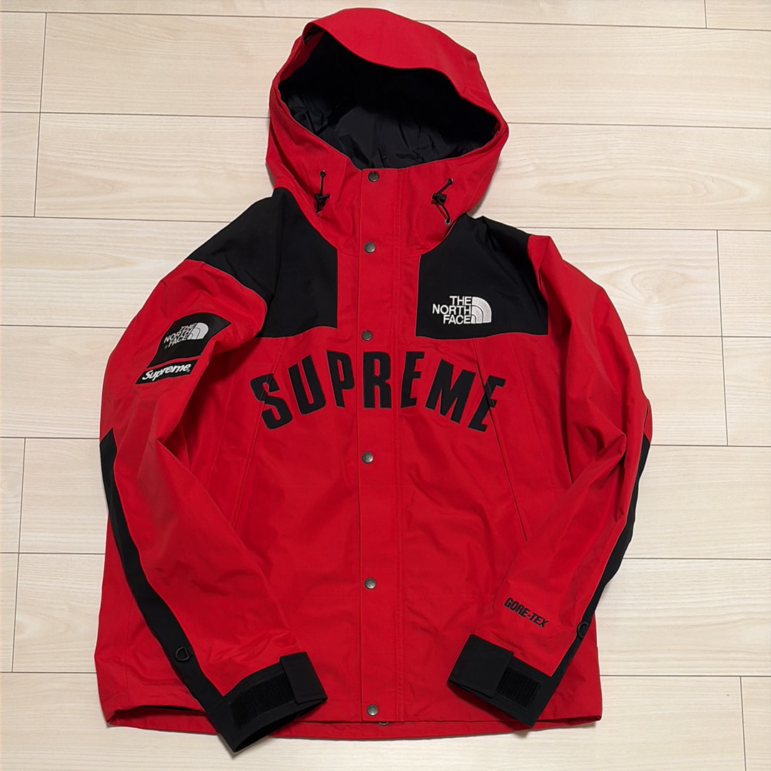 Supreme x The North Face Arc Logo Mountain Parka "Red"