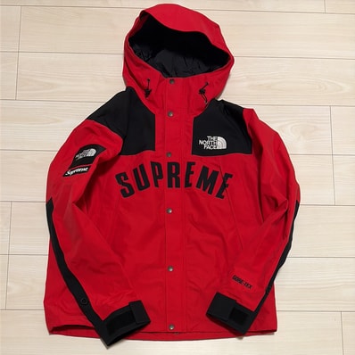 Supreme x The North Face Arc Logo Mountain Parka "Red"