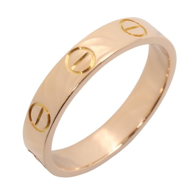 カルティエ CARTIER ミニラブリング リング・指輪 ジュエリー K18PG(ピンクゴールド) レディース ゴールド系 B4085200 【中古】