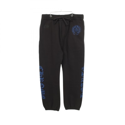 Chrome Hearts Horseshoe Logo Sweatpants "Black/Blue"