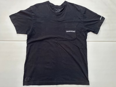 Chrome Hearts Scroll Label Back Arche Logo T-Shirt "Black"