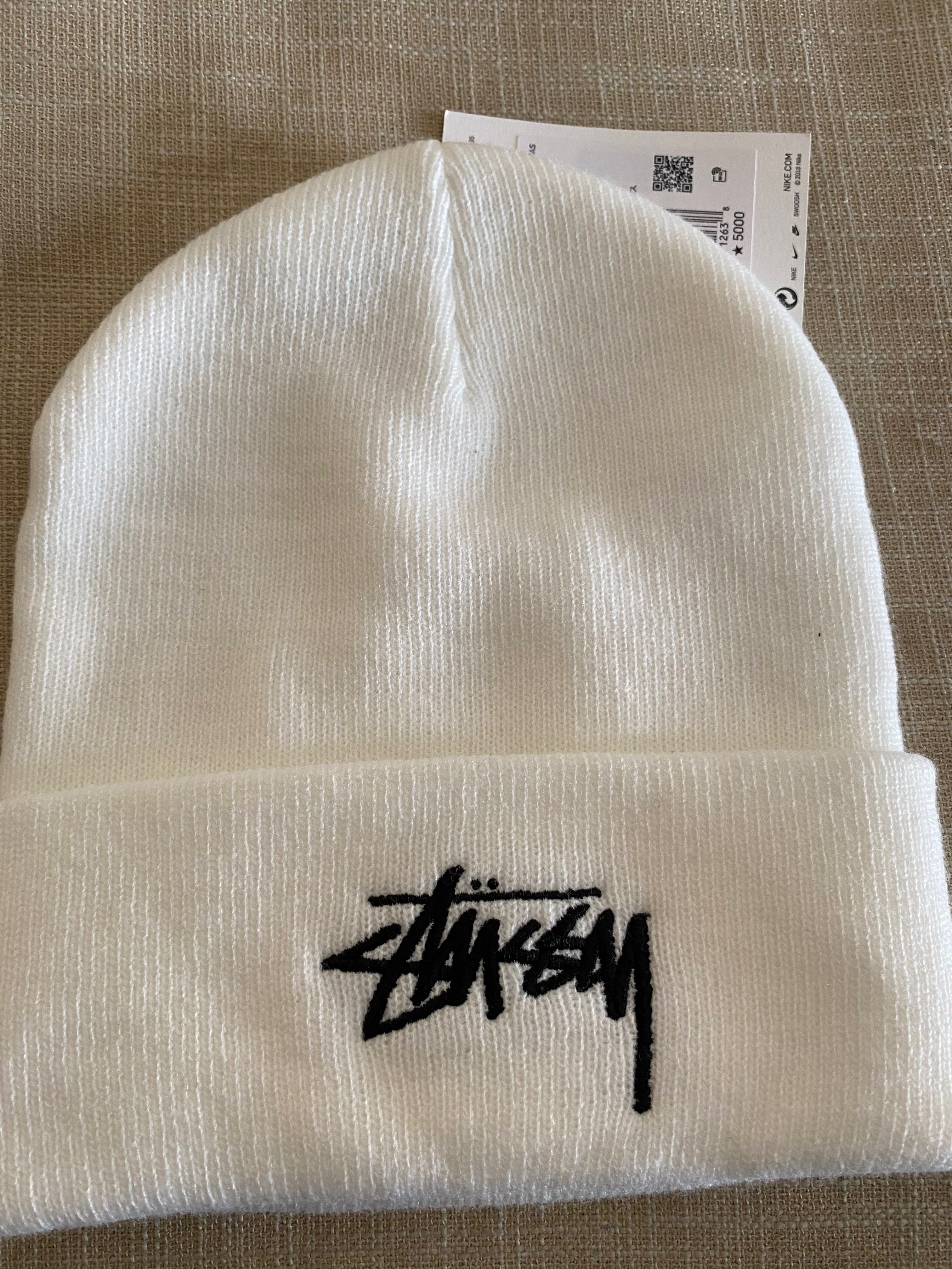 Nike x Stussy Cuff Beanie "White"