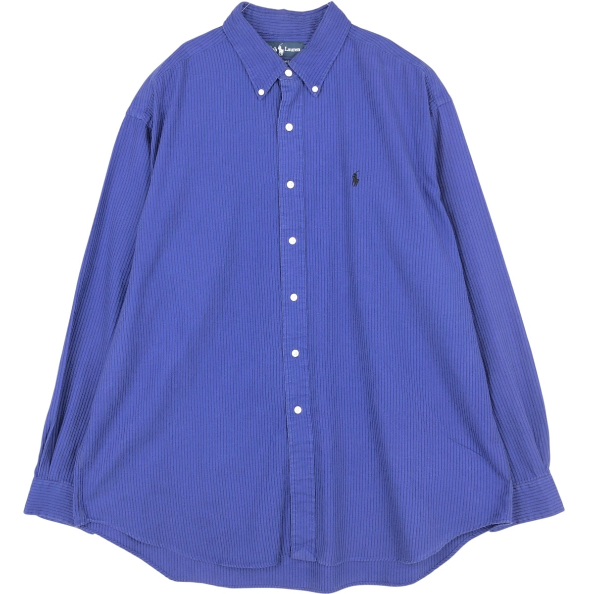 古着 ラルフローレン Ralph Lauren BLAIRE 長袖 ボタンダウンストライプシャツ メンズXL相当/eaa676605