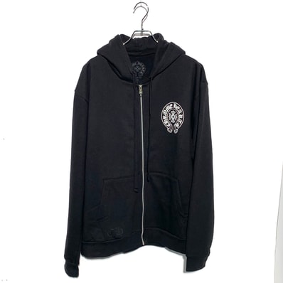 Chrome Hearts Seoul Horseshoe Logo Hoodie "Black"
