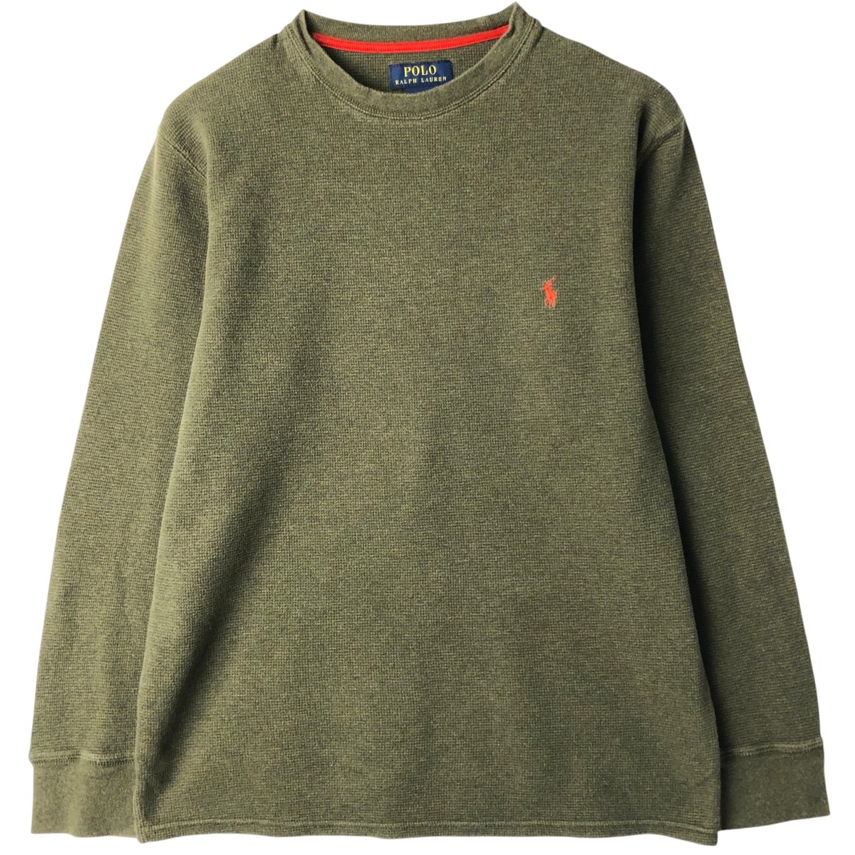 古着 ラルフローレン Ralph Lauren POLO RALPH LAUREN サーマルロンT ワッフル メンズL相当/eaa616745