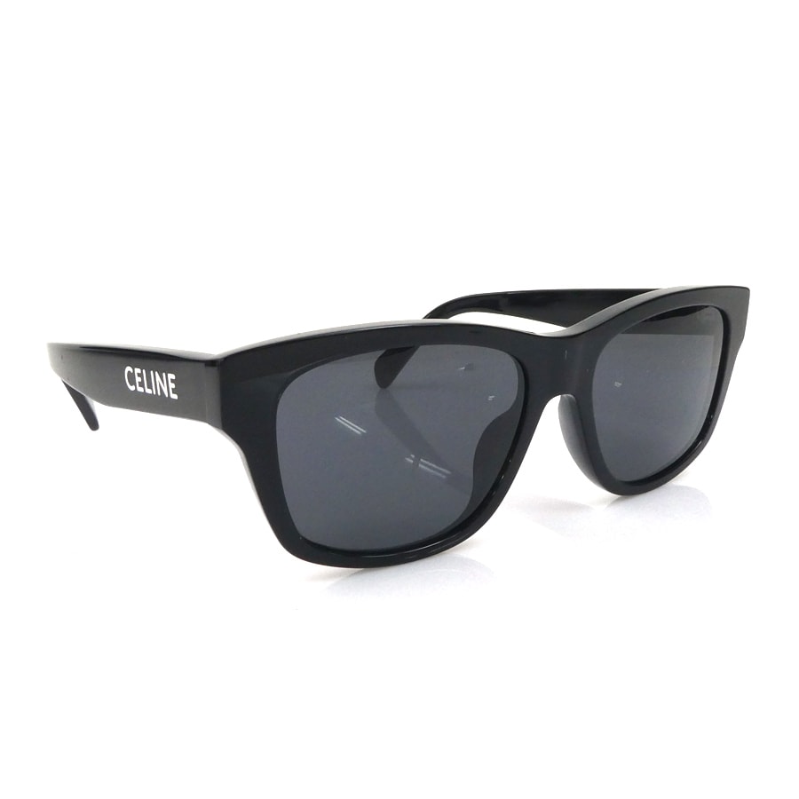 セリーヌ CELINE サングラス プラスチック ブラック ユニセックス【中古】 h31174k