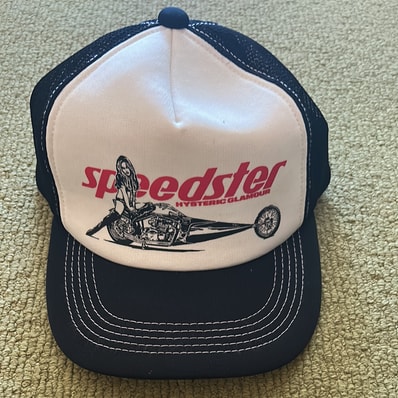 HYSTERIC GLAMOUR Speedster Mesh Cap "Black"