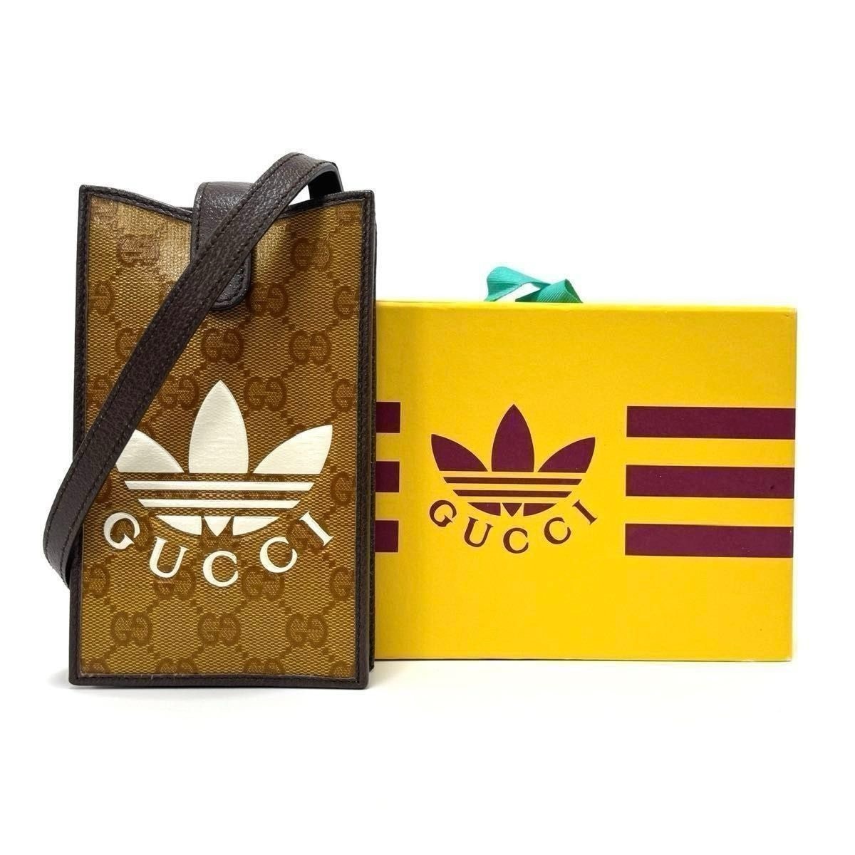 adidas x Gucci Phone Case "Beige/Brown"