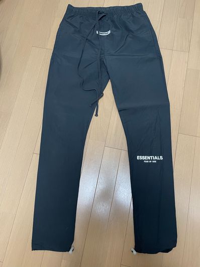 FEAR OF GOD ESSENTIALS Nylon Track Pants "Black"